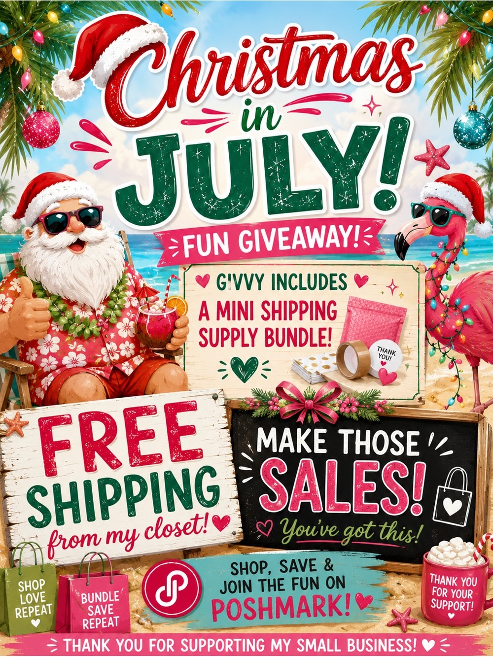 Christmas in July Train Givvy 7/25